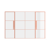 Air 4 Interior - Dual Single with Middle Fixed Panel Flat | Customize