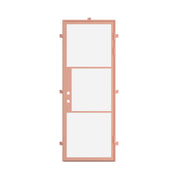 designer front door in Sunset Pink tone
