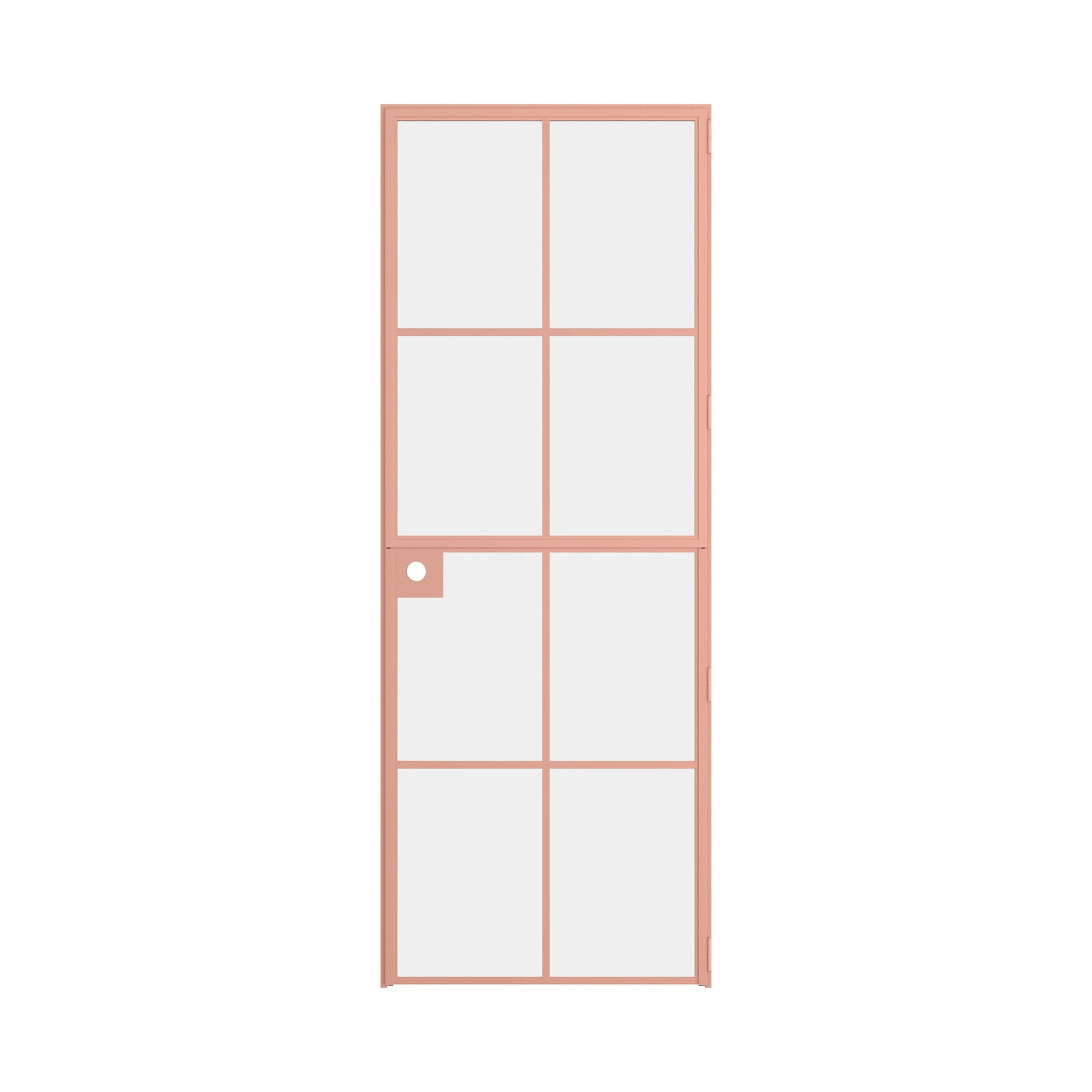 Pinkys Air 5 interior steel door, single, flat, Dutch, closed