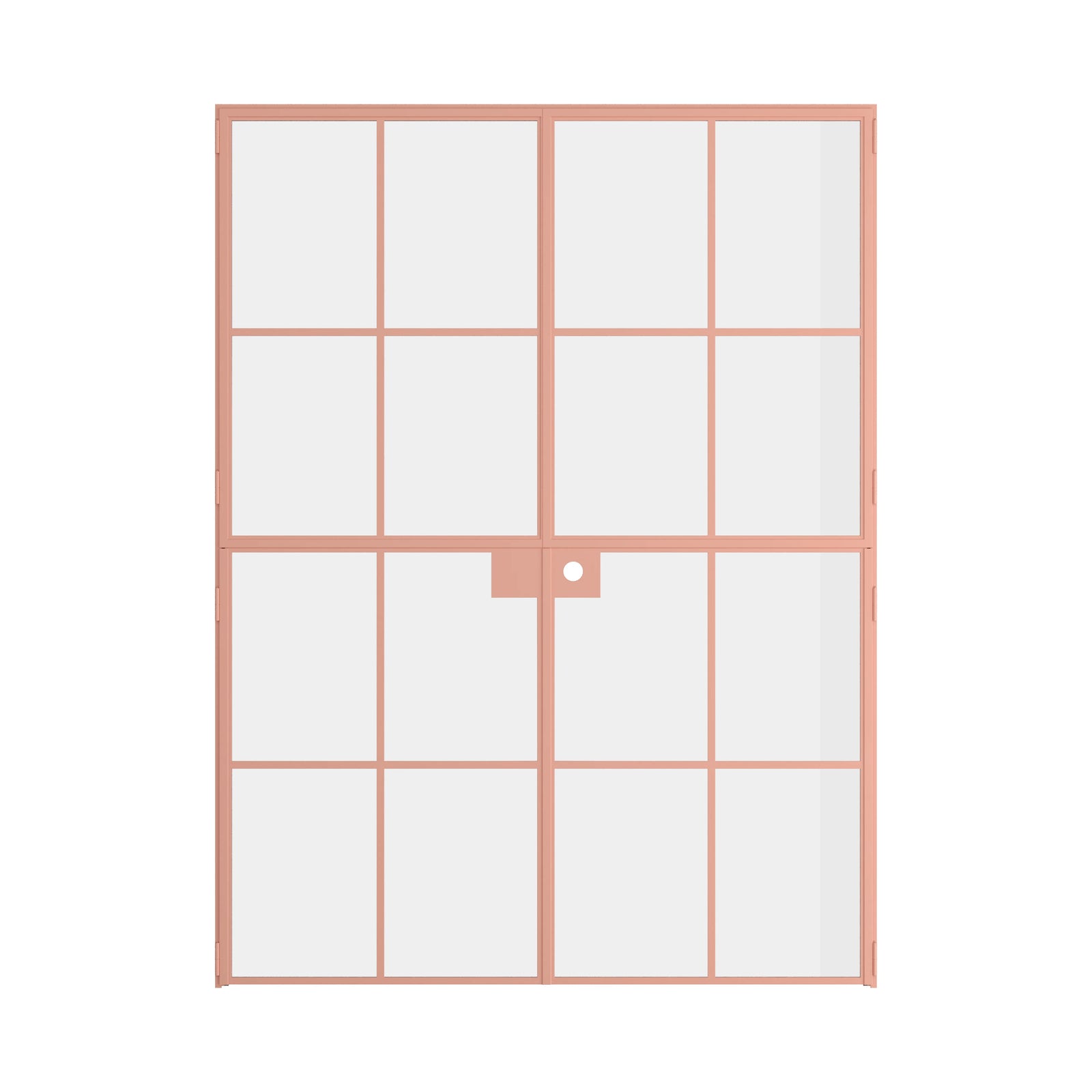 Pinkys Air 5 interior steel door, double, flat, Dutch