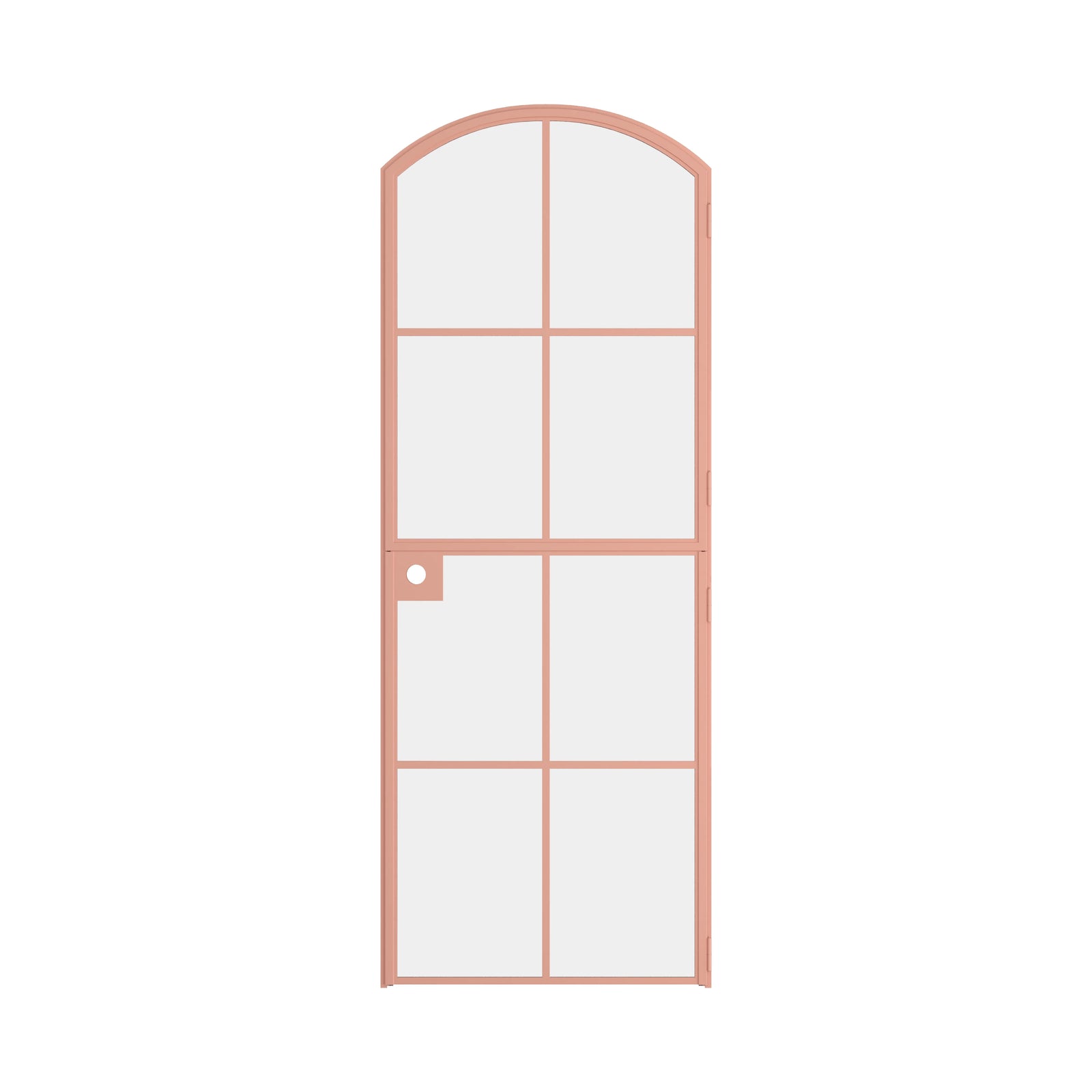 Pinkys Air 5 interior steel door, single, arch, Dutch, closed