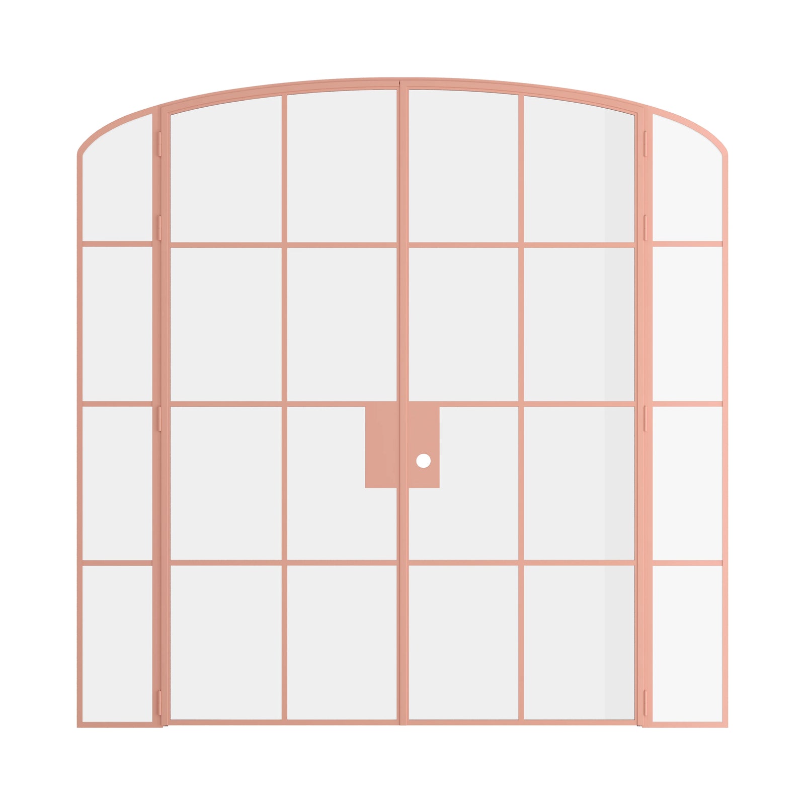 Pinkys Air 5 interior steel door, double, mini arch, closed