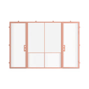 Air Grand - Dual Single with Middle Fixed Panel Flat | Customize