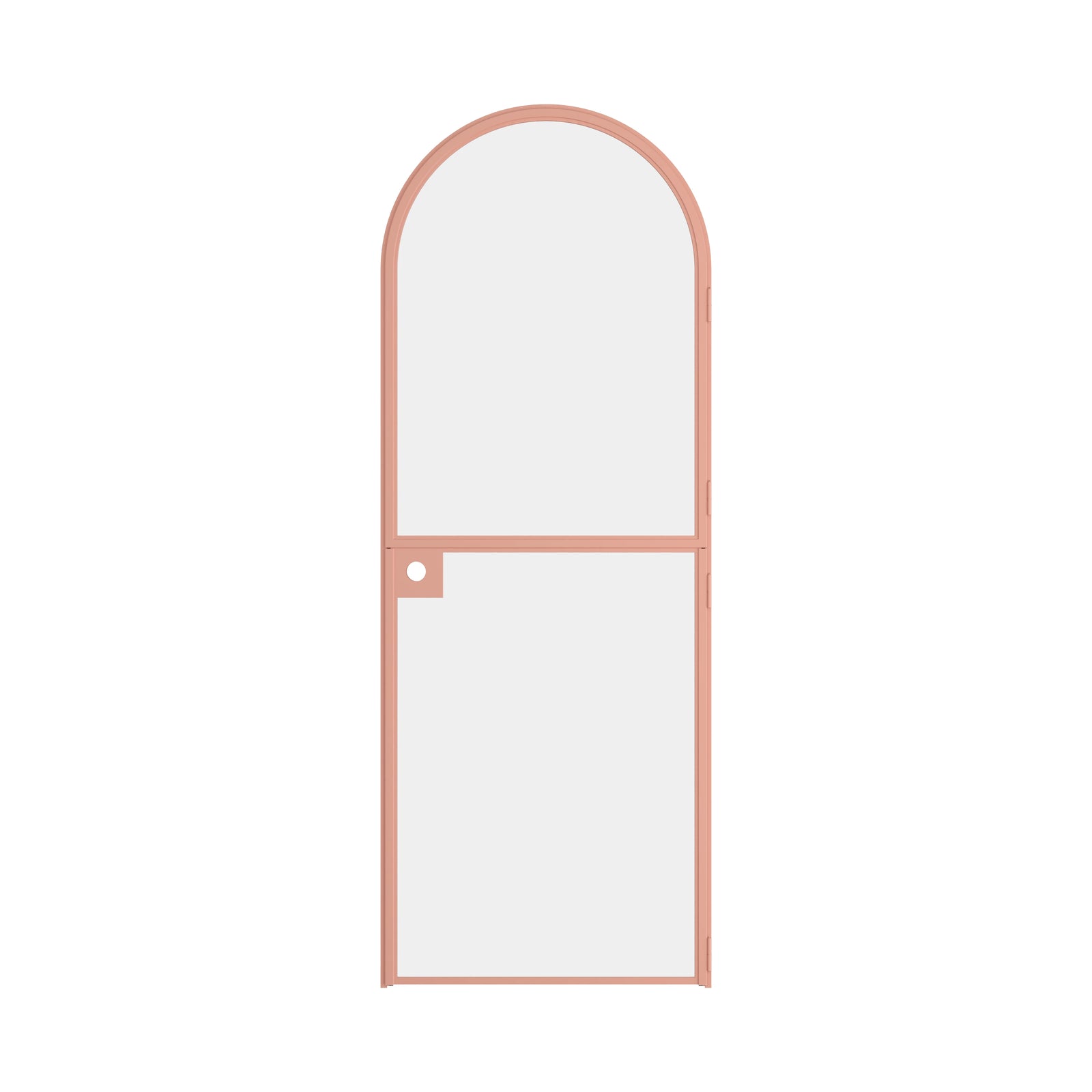 Pinkys Air Lite interior steel door, single, arch, Dutch, closed