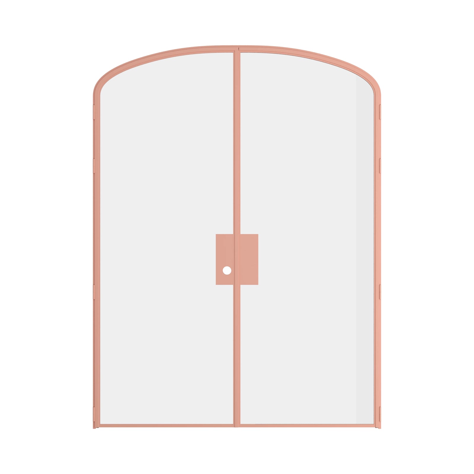 Pinkys Air Lite interior steel door, double, mini arch, closed