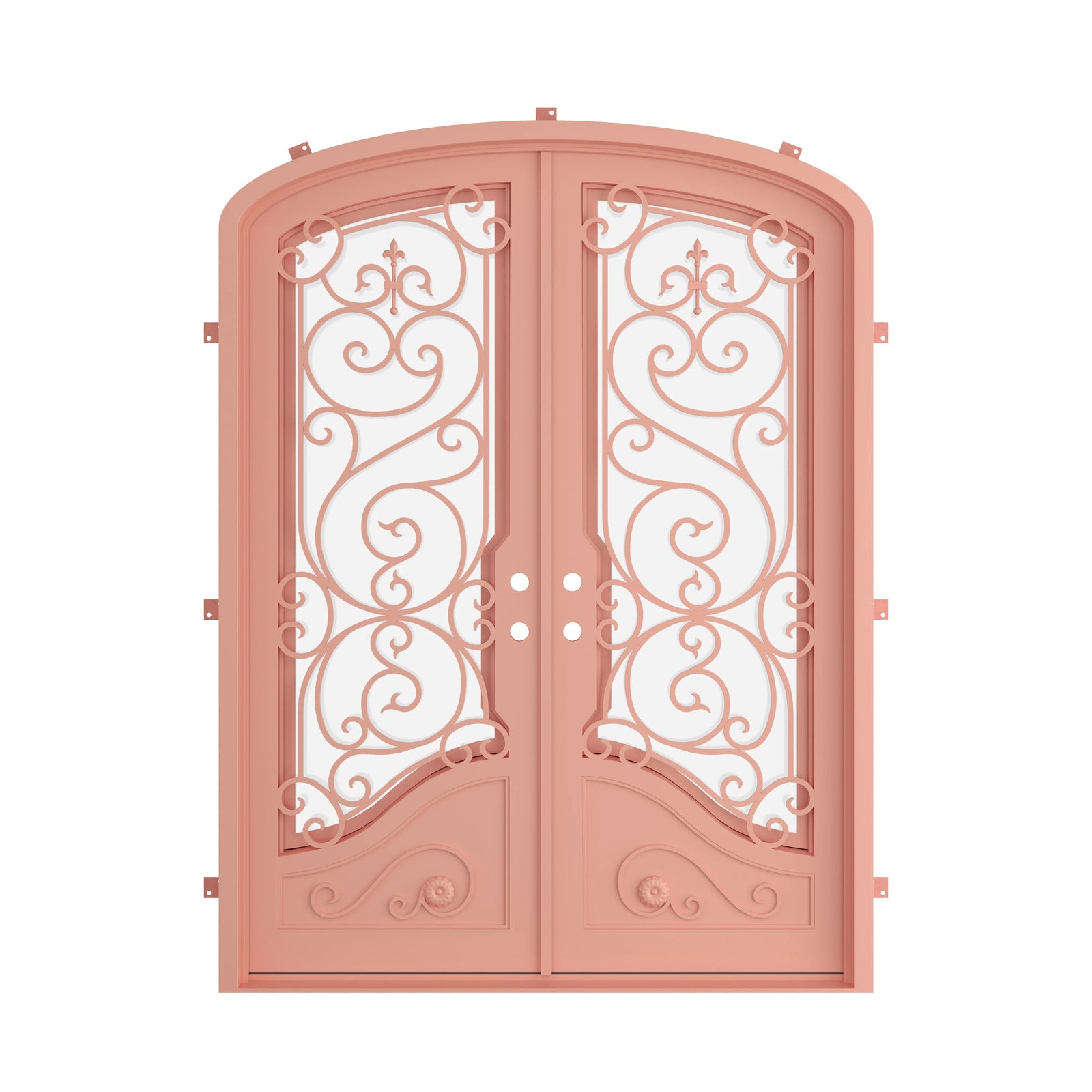 Pinkys Beverly steel door, double, mini arch, closed