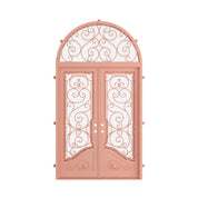 Beverly with Thermal Break and Full Arch Top Window - Double Flat | Customize