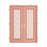 DNA' Door - Double Flat in Sunset Pink | Standard Sizes - Staff Picks