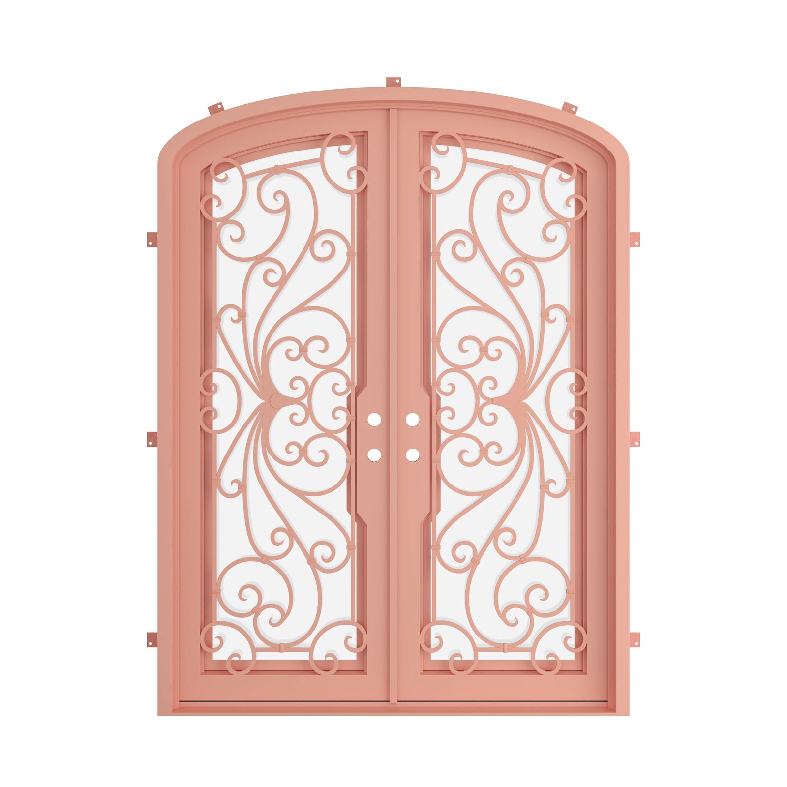 Pinkys Miracle steel door, double, mini arch, closed