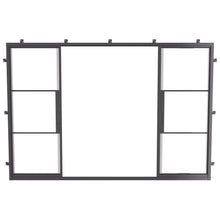 Load image into Gallery viewer, industrial style double sliding steel doors