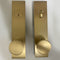 PINKYS LOCK w/ Round Knob in Brass | Final Sale