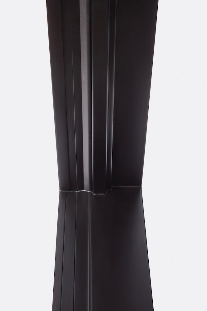 Macro shot of finished thermally broken door frame