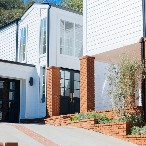 Air Getty double flat thermal break architectural steel exterior entry doors with thermal insulation