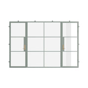 Air 4 - Dual Single with Middle Fixed Panel Flat | Customize