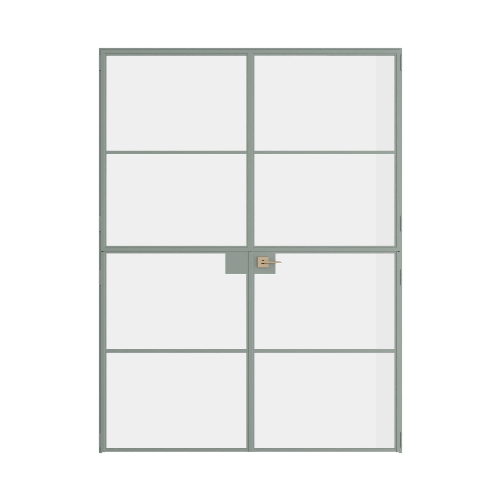 Pinkys Air 4 interior steel door, double, flat, Dutch, closed