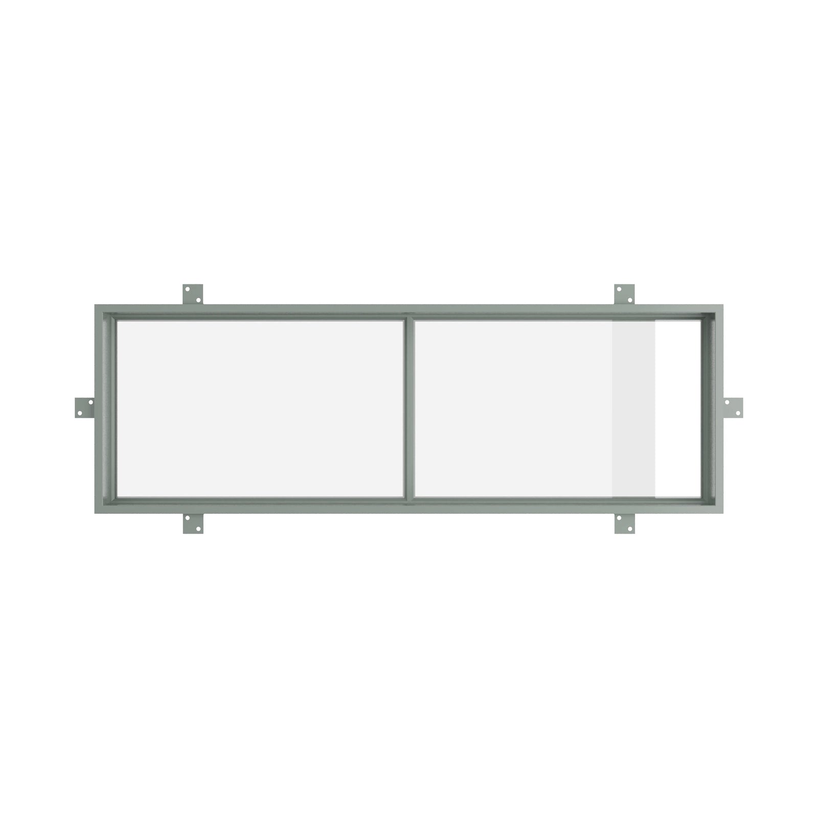 Pinkys Air 4 steel door, with a flat top window