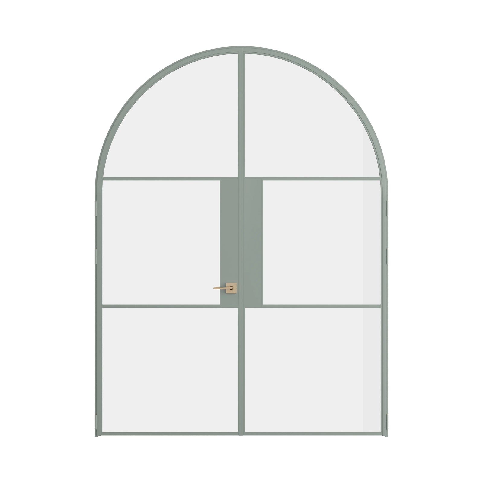Pinkys Air 4 interior steel door, double, full arch, closed