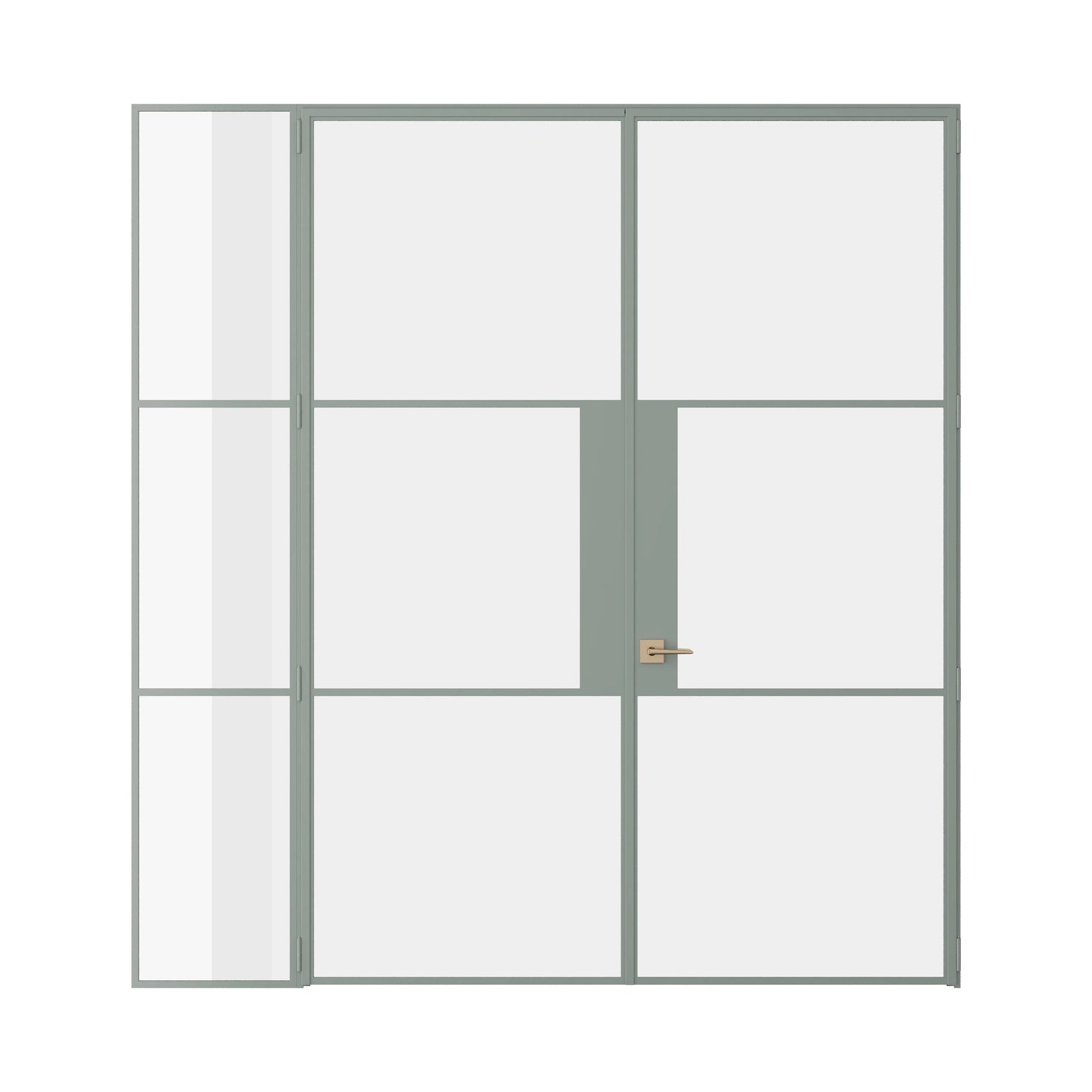Pinkys Air 4 interior steel door, single, double, flat, closed