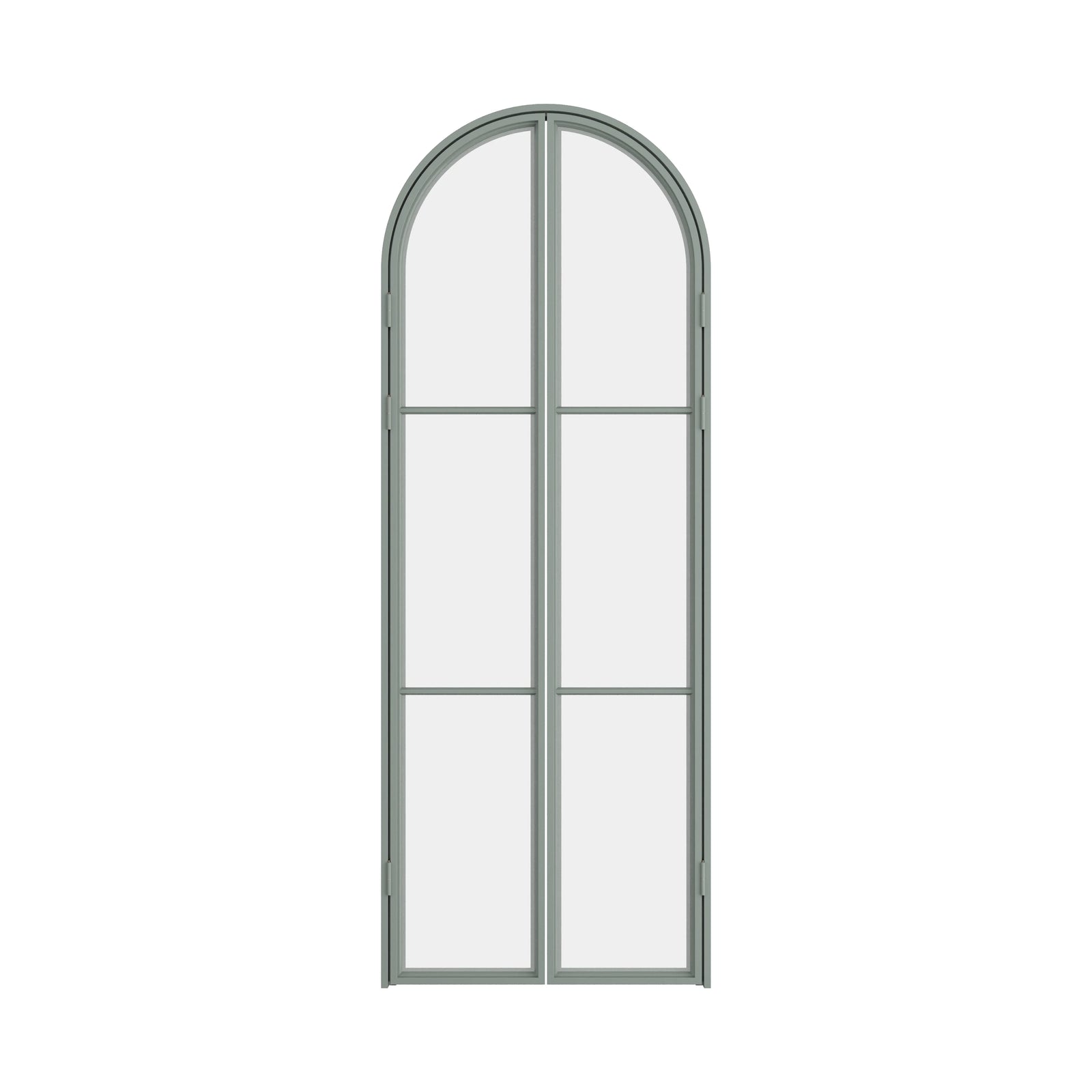 Pinkys Air 4 steel door, double, full arch, closed