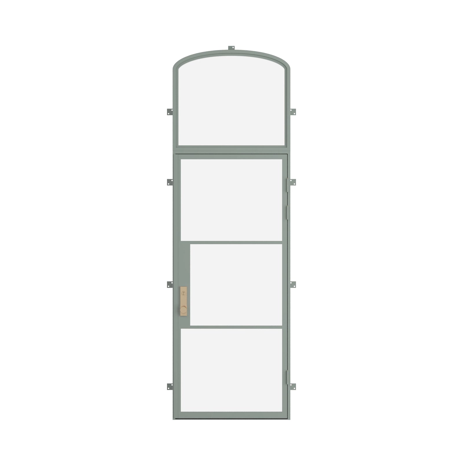 Pinkys Air 4 steel door, with a mini-arch top window