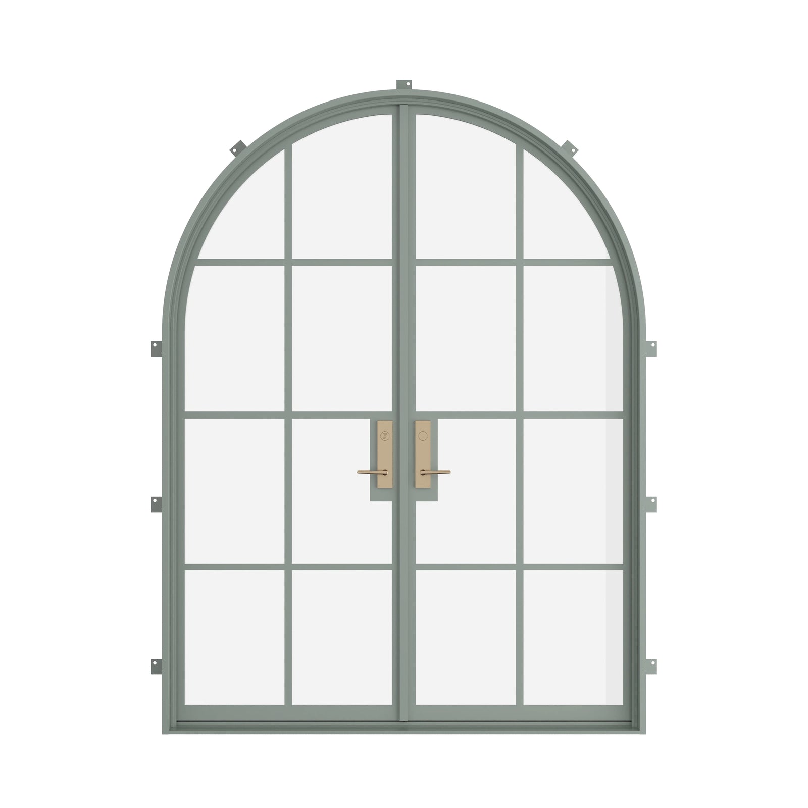 Pinkys Air 5 steel door, double, full arch, closed