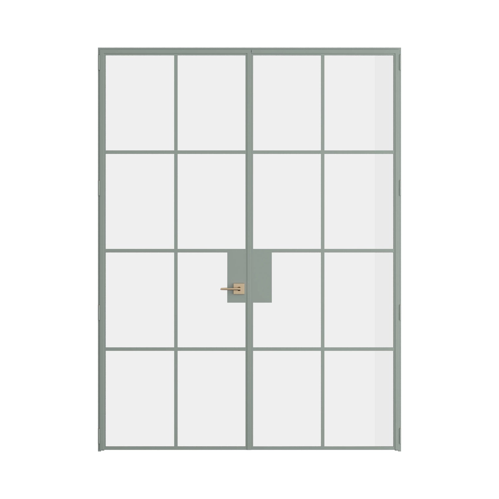Pinkys Air 5 interior steel door, double, flat, closed
