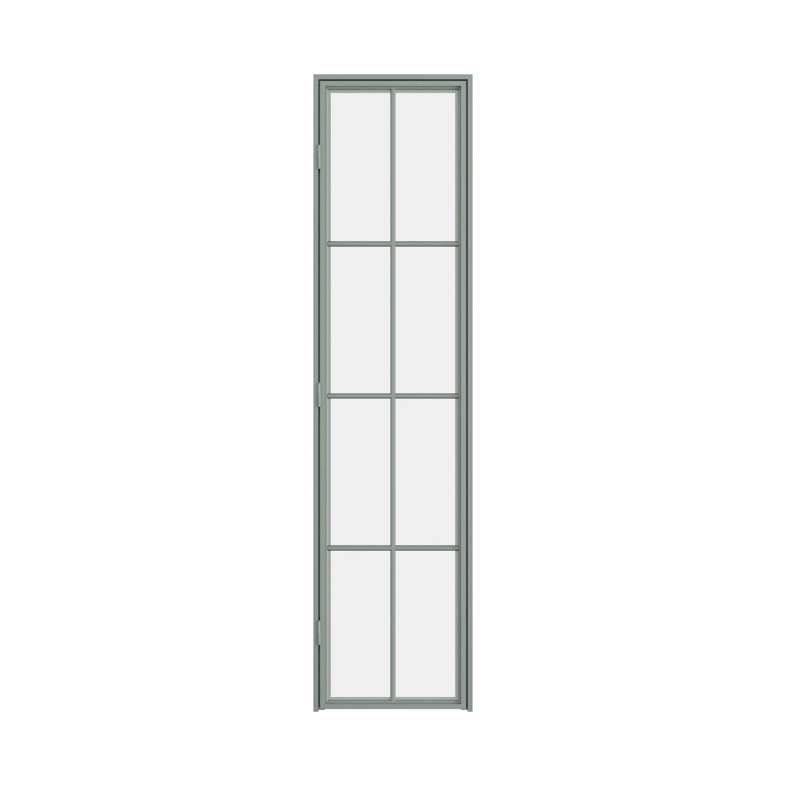 Pinkys Air 5 steel door, single, flat, closed
