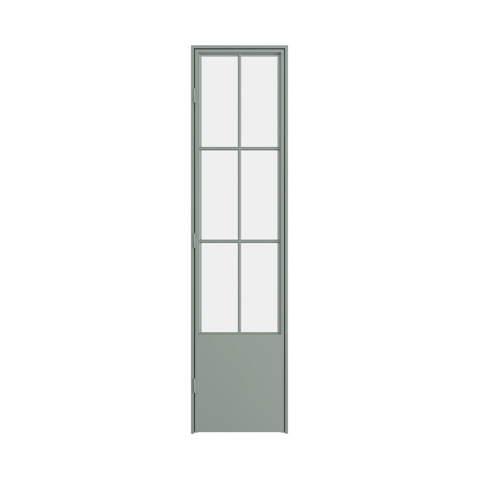 Pinkys Air 5 steel door, single, flat, closed
