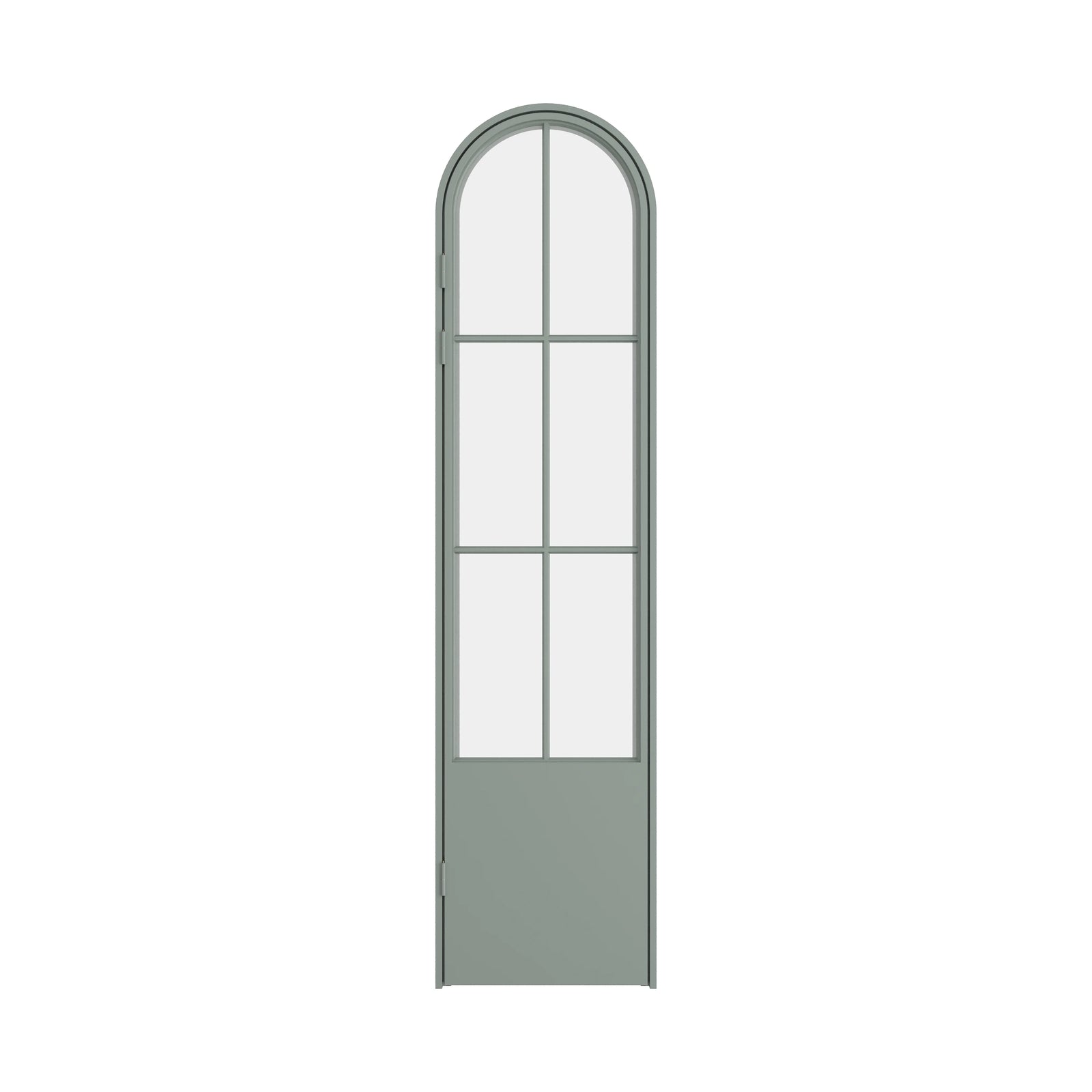 Pinkys Air 5 steel door, single, full arch, closed