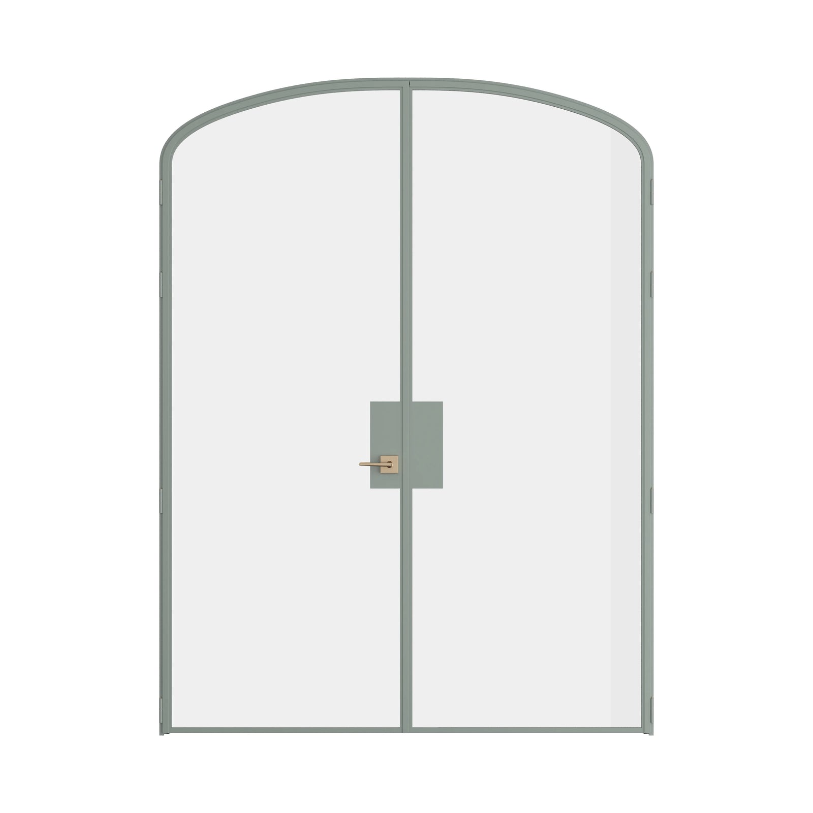 Pinkys Air Lite interior steel door, double, mini arch, closed
