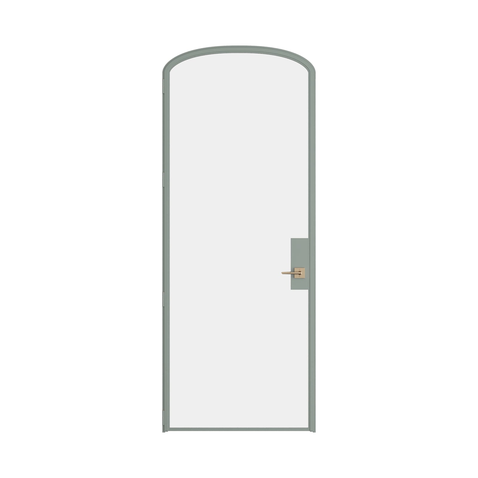 Pinkys Air Lite interior steel door, single, mini arch, closed