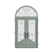 Beverly with Thermal Break and Full Arch Top Window - Double Flat | Customize