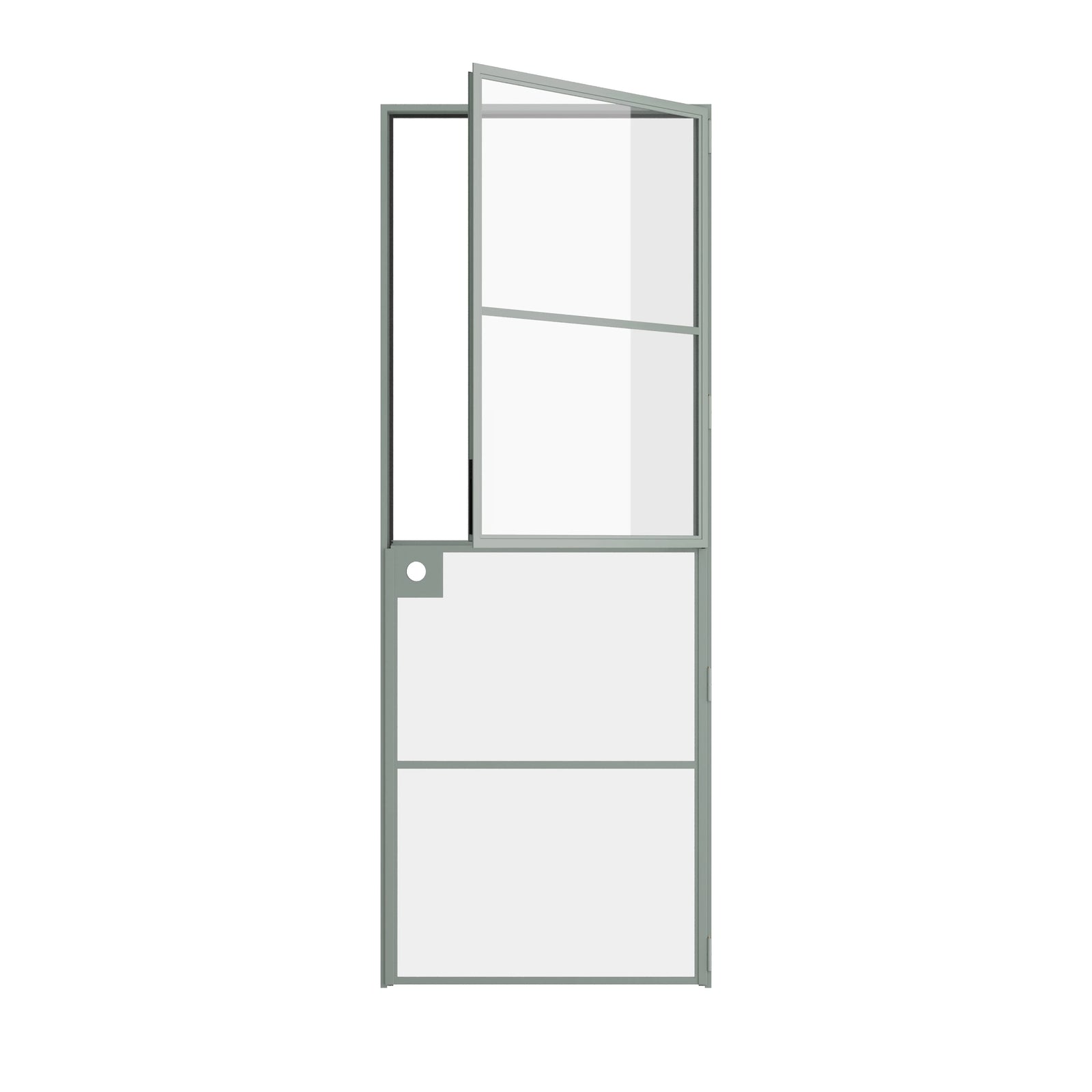 Pinkys Air 4 interior steel door, single, flat, Dutch, open
