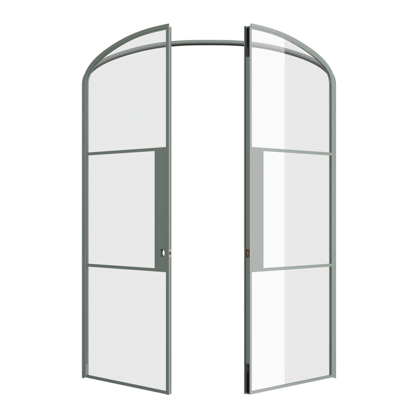 Pinkys Air 4 interior steel door, double, mini arch, open