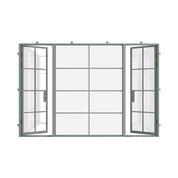 Air 5 with Thermal Break - Dual Single with Middle Fixed Panel Flat | Customize