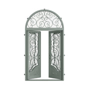 Beverly with Thermal Break and Full Arch Top Window - Double Flat | Customize