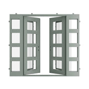 Knox with Thermal Break and Side Windows - Double Flat | Customize