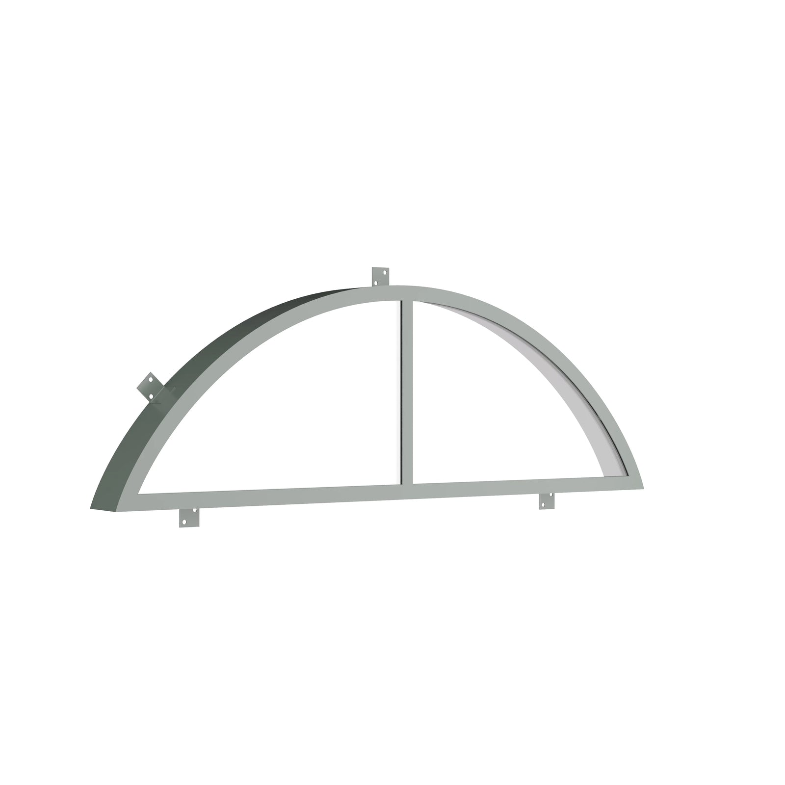 Pinkys Air 4 steel door, with a full-arch top window