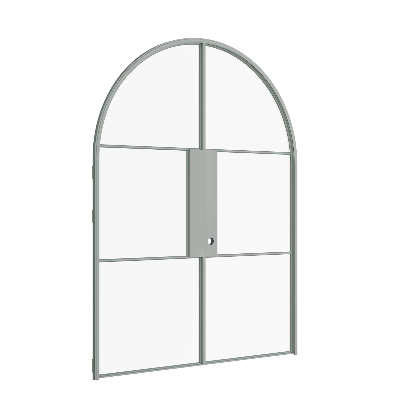 Pinkys Air 4 steel door, double, full arch, closed