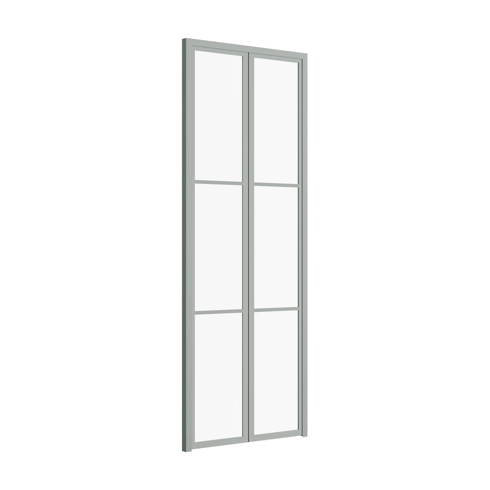 Pinkys Air 4 steel door, double, flat, closed