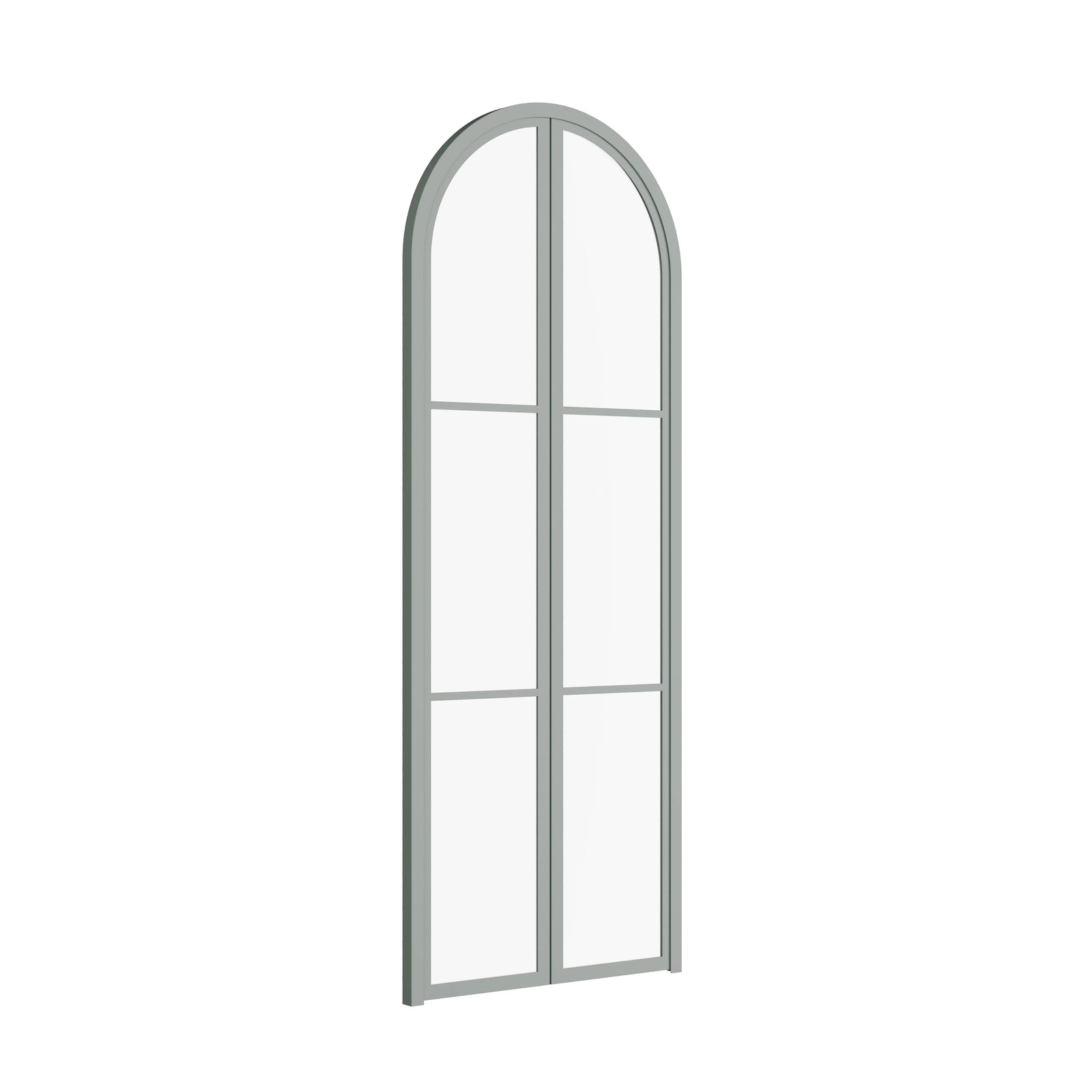 Pinkys Air 4 steel door, double, full arch, closed