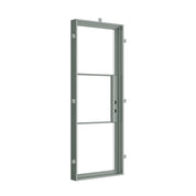 designer exterior door in Montecito Mint tone