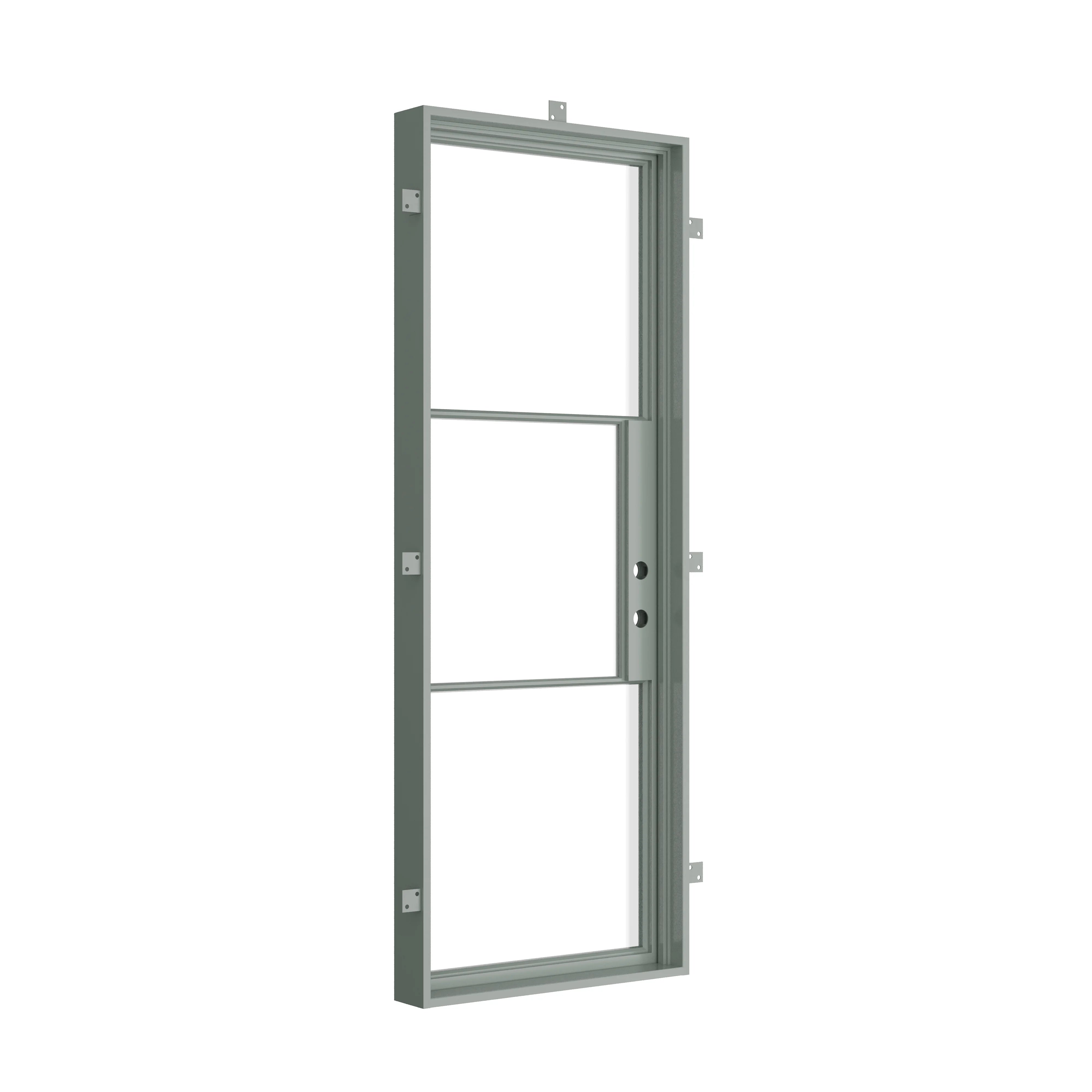 designer exterior door in Montecito Mint tone