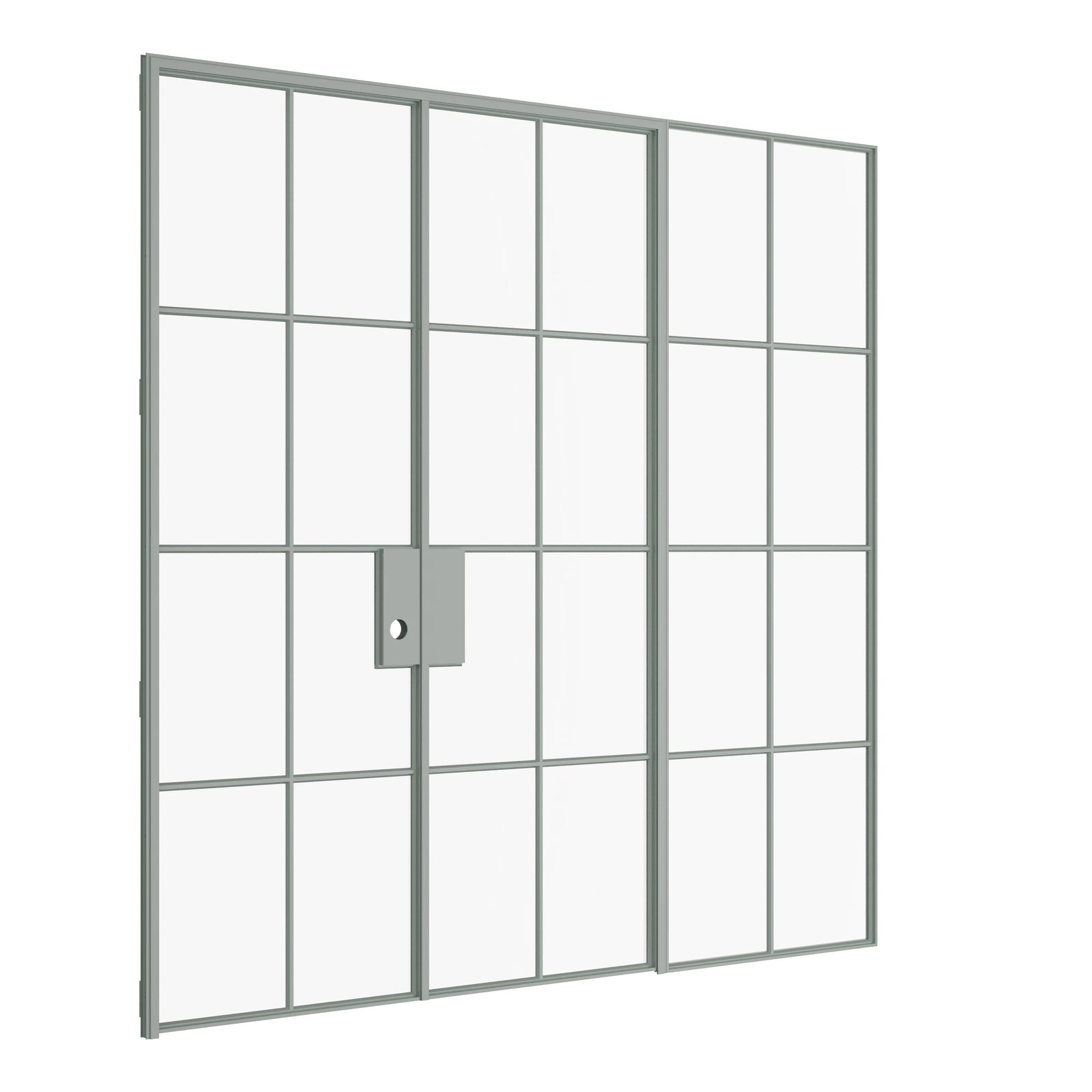 Pinkys Air 5 steel door, double, flat, closed