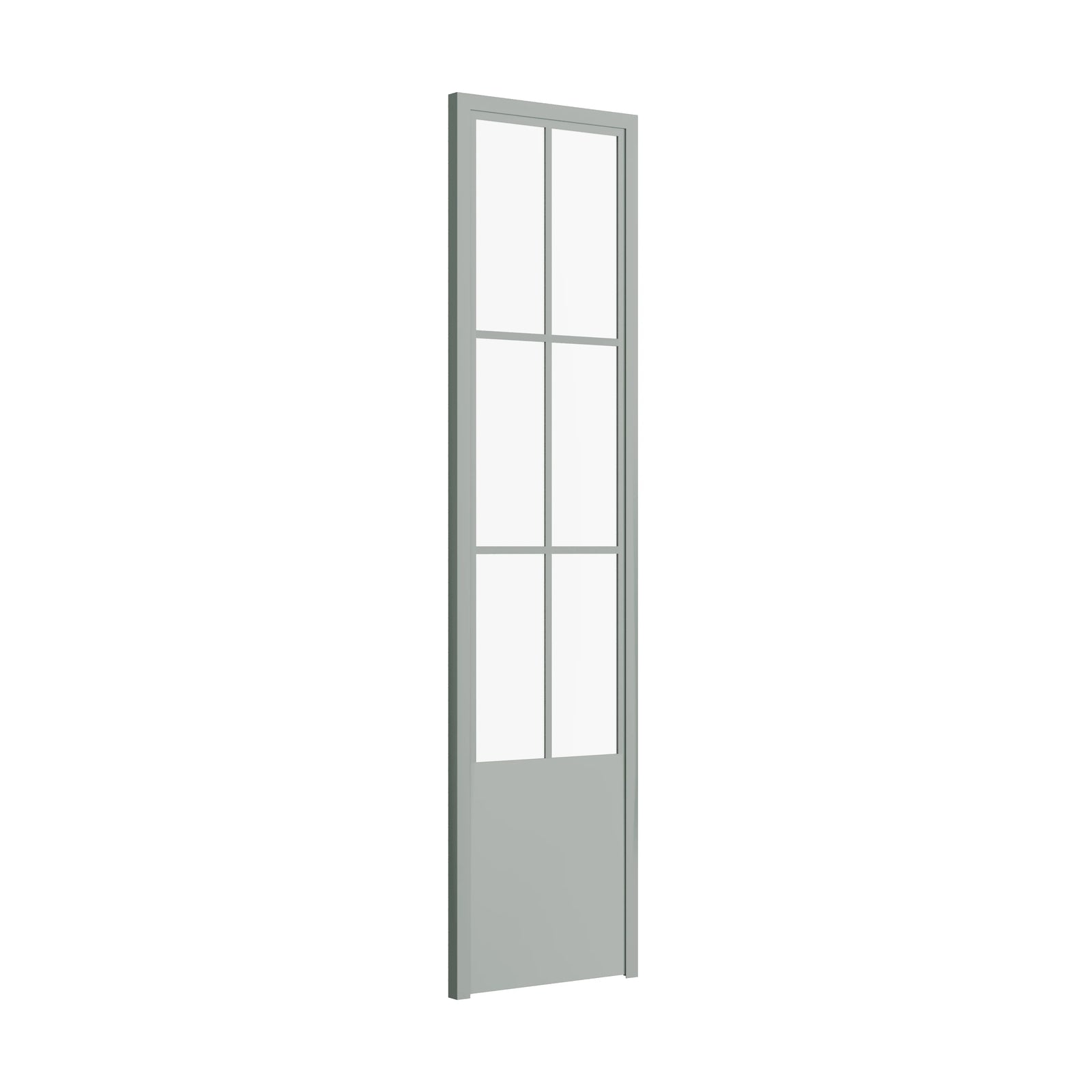 Pinkys Air 5 steel door, single, flat, closed