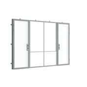 Air Grand - Dual Single with Middle Fixed Panel Flat | Customize
