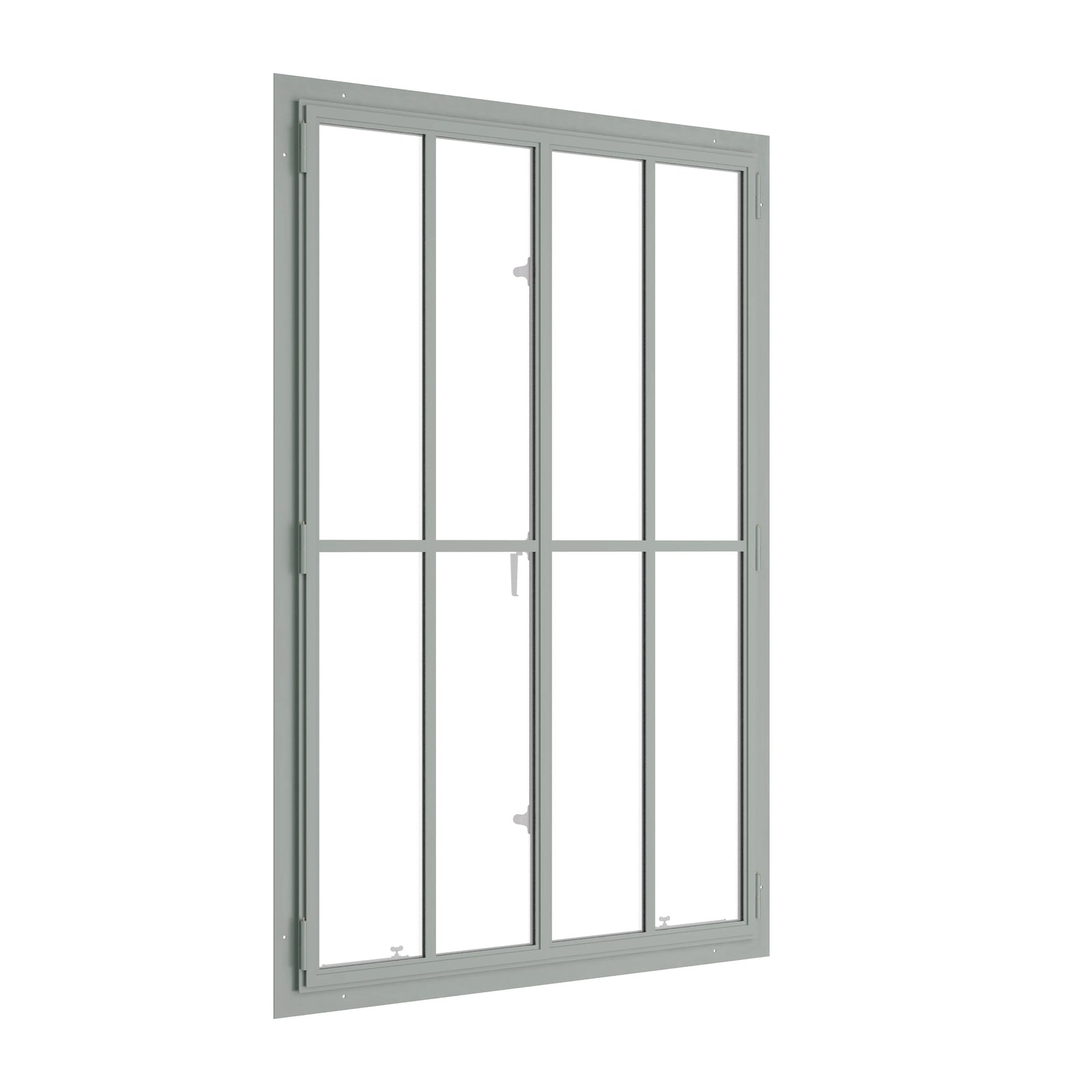 Pinkys Air Window, double, casement, portrait, closed