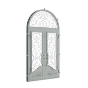 Beverly with Thermal Break and Full Arch Top Window - Double Flat | Customize