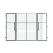 Air 4 - Dual Single with Middle Fixed Panel Flat | Customize