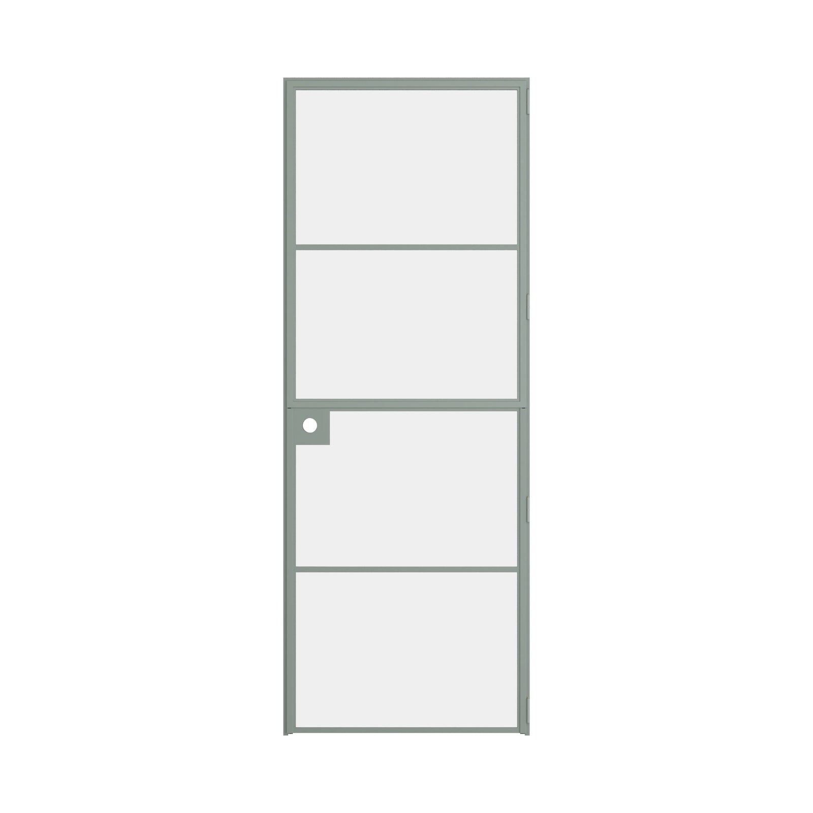 Pinkys Air 4 interior steel door, single, flat, Dutch, closed